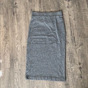 H&M High Waist Stretchy Pencil Skirt
